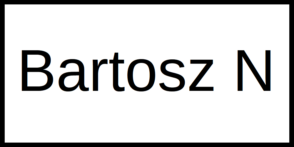 Bartosz N